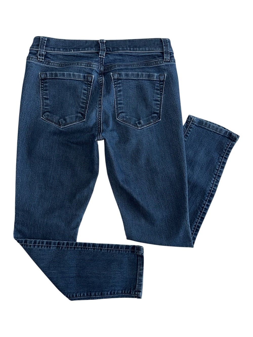 Ann Taylor Loft Women’s Dark Wash Denim Modern Skinny Jean Size 6 Petite - Picture 5 of 10